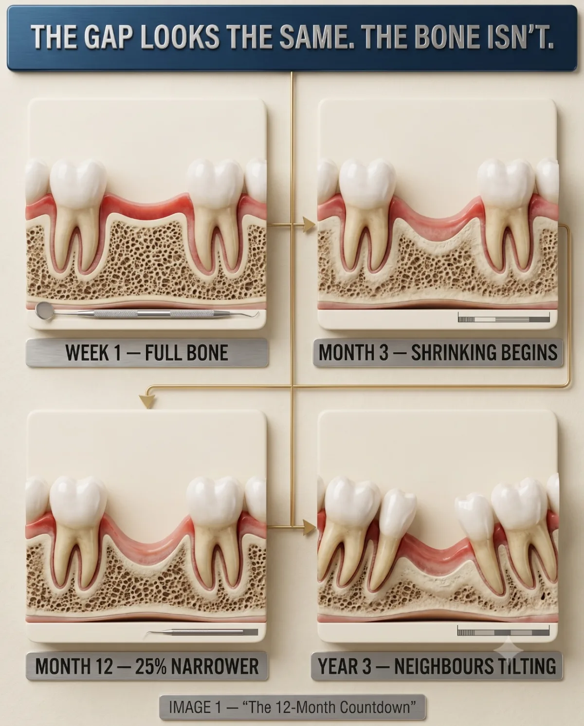 Missing a Tooth? What Happens in the First 12 Months (Kota Kinabalu Dentist)